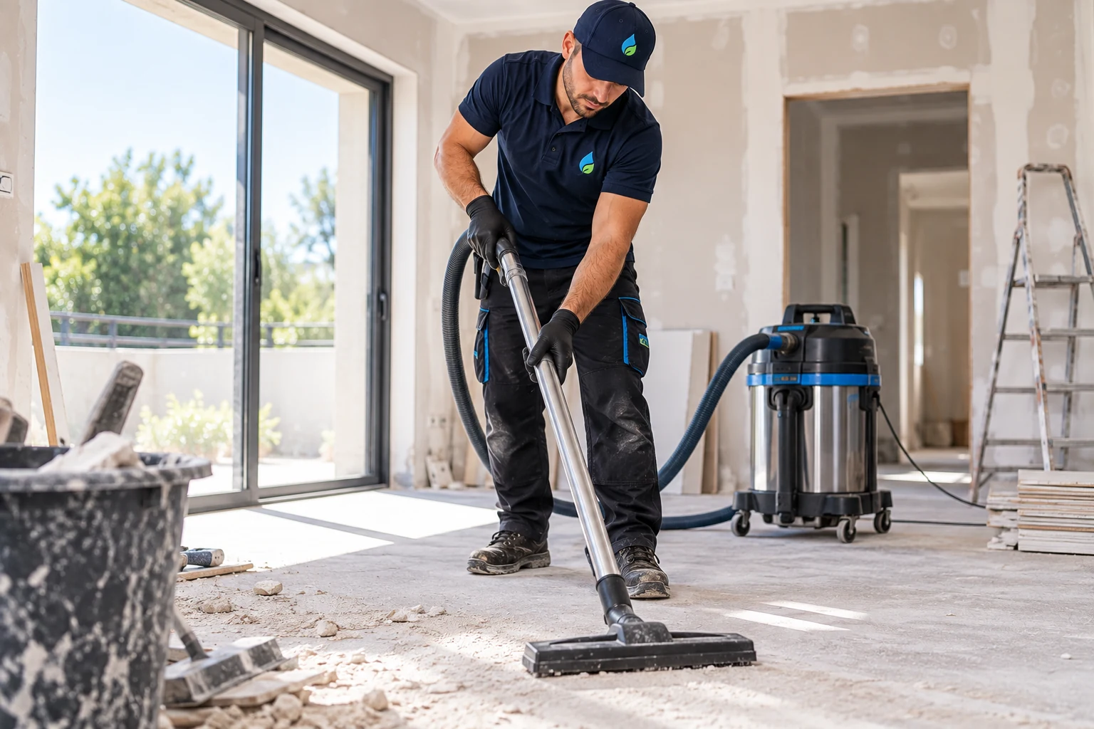 Nettoyage après chantier