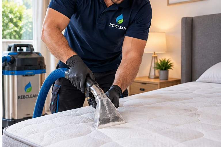 Nettoyage professionnel de matelas